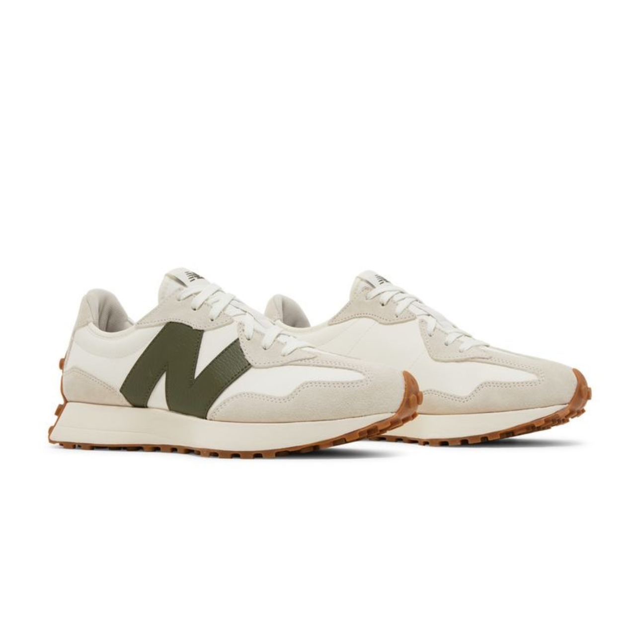 New Balance 327 'Oatmeal Oak Green'