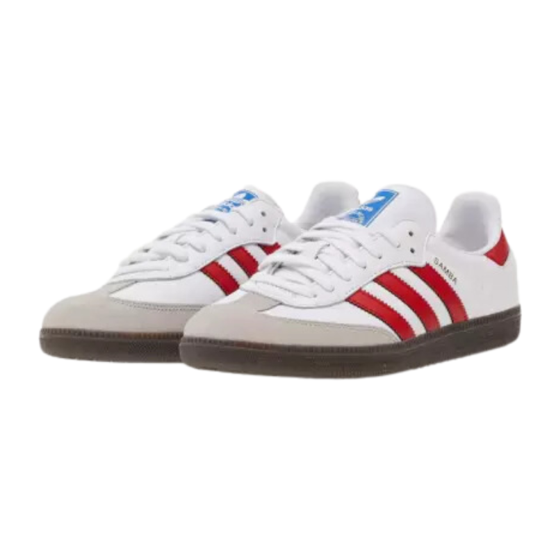 Adidas Samba OG – White Better Scarlet