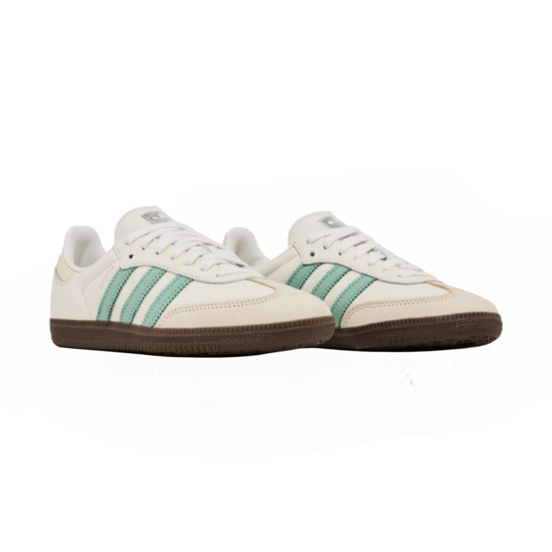 Adidas Samba White Hazy Green