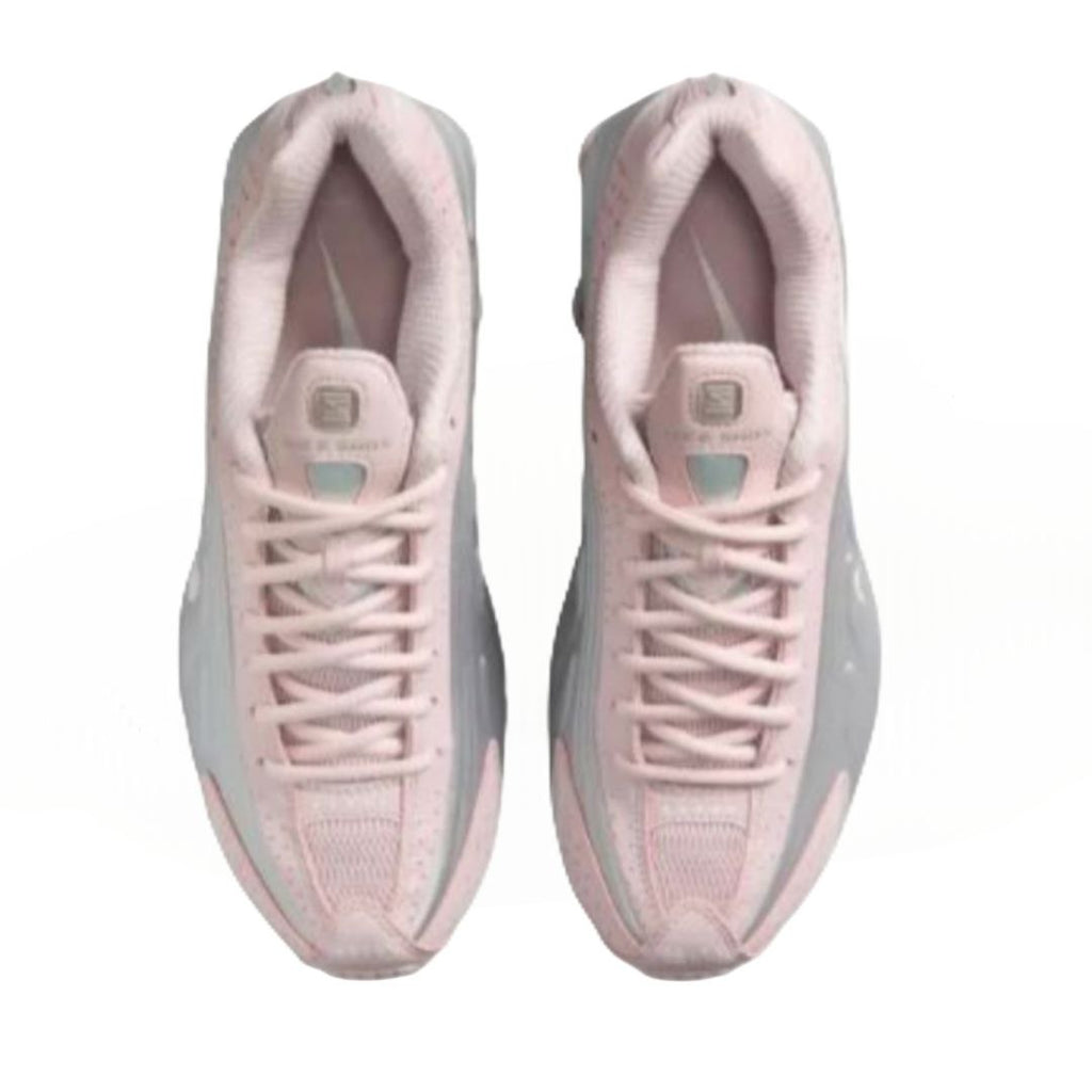 Nike shox R4 Barely rose metallic platinum"